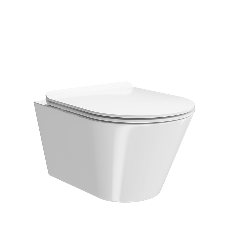 PLMR.wc.02 Унитаз Plaza Modern/Плаза Модерн подвесной безободковый, белый глянцевый