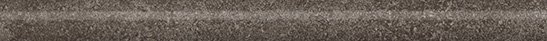 KMB2SPA014BR Бордюр Руссильон коричневый тёмный матовый обрезной 30x2,5x1,9