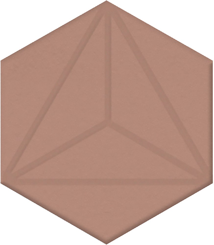 OS/D241/63010 Декор Агуста розовый матовый 6x5,2x0,69