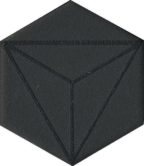 OS/B241/63001 Декор Агуста черный 5,2х6 6x5,2x6,9