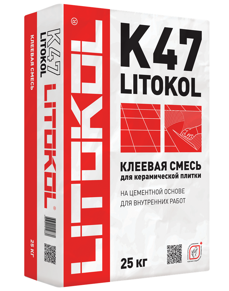 LITOKOL К47 серый мешок 25 кг