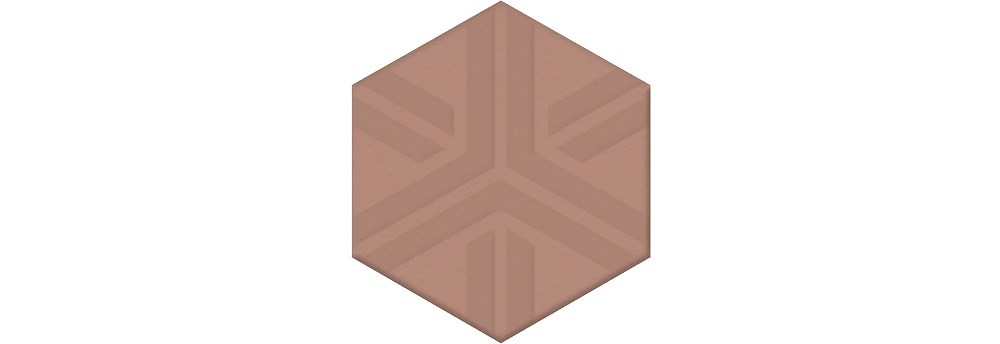 OS/D241/63010 Декор Агуста розовый матовый 6x5,2x0,69