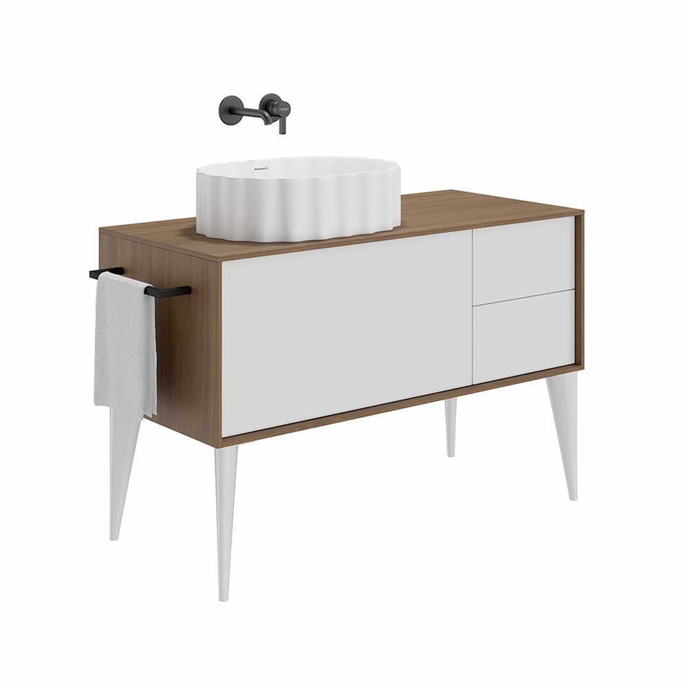 CC.wb.50/WHT.M Раковина ARTBASIN Conchiglia/АртБейзин Конкилья накладная 50, белая матовая