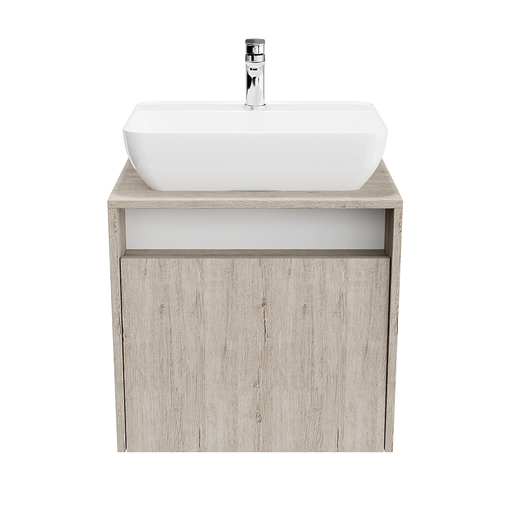PRO.60.1/OAK.O Тумба Pro/Про подвесная 1 ящик 60, дуб Орегон