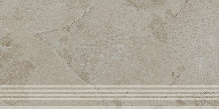 KM6060G1261R8GRF Ступень фронтальная Сплит бежевый матовый обрезной 30x60x0,8