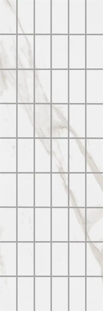 KMD2PTG007BR Декор чипсет Алентежу белый матовый обрезной 30x89,5x0,9