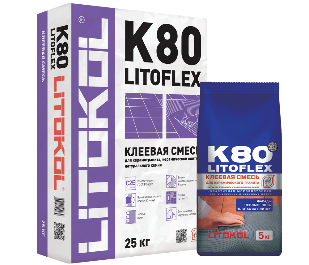 LITOELASTIC EVO - двухкомпонентный клей белый ведро 10 кг