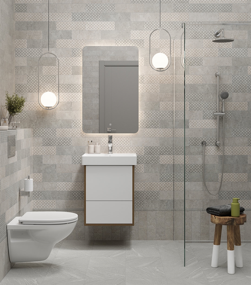 PRO.mi.55/WHT Зеркало Pro/Про с подсветкой LED 55, белый глянцевый