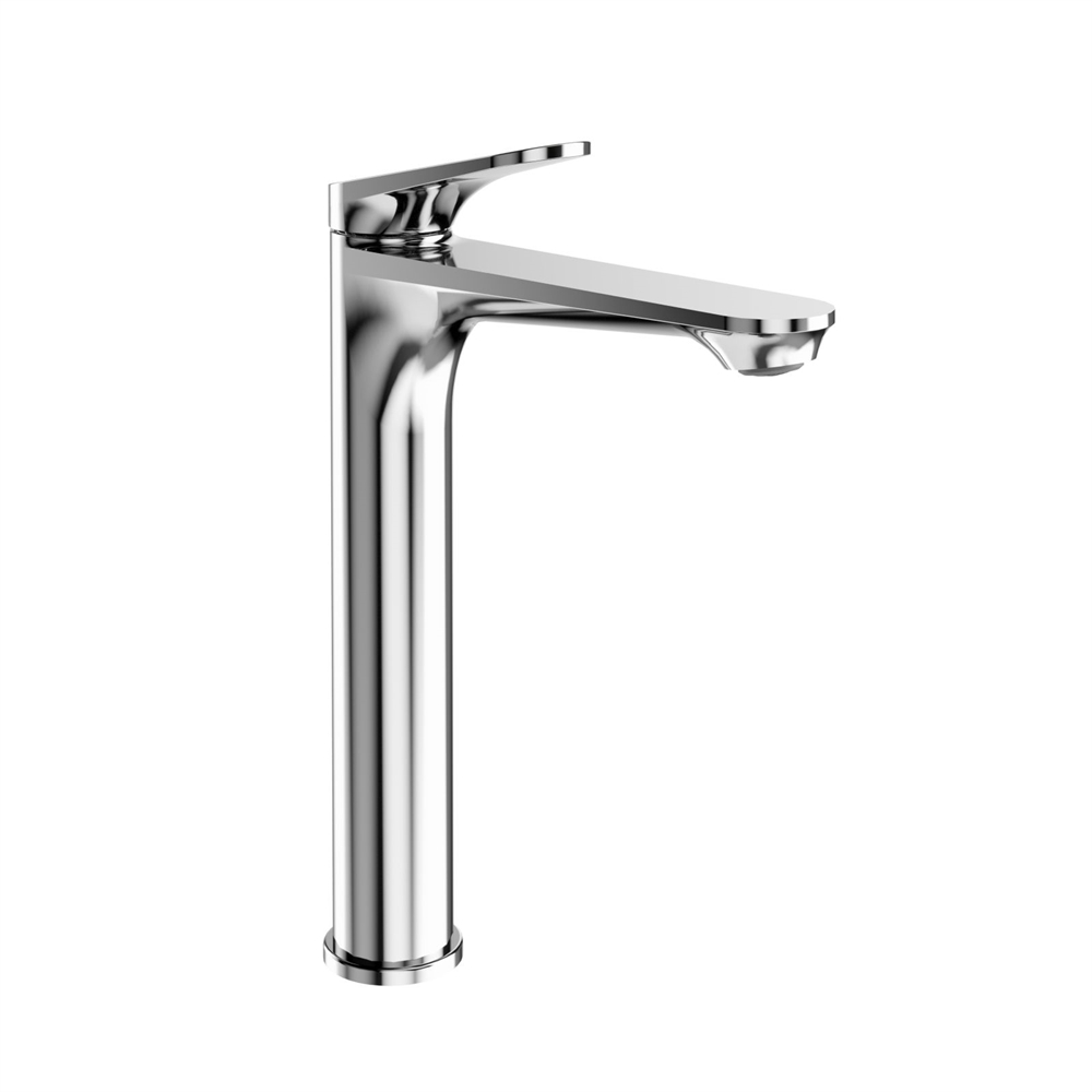 TO.2502.KM.CR Смеситель Тондо для раковины высокий без донного клапана, хром