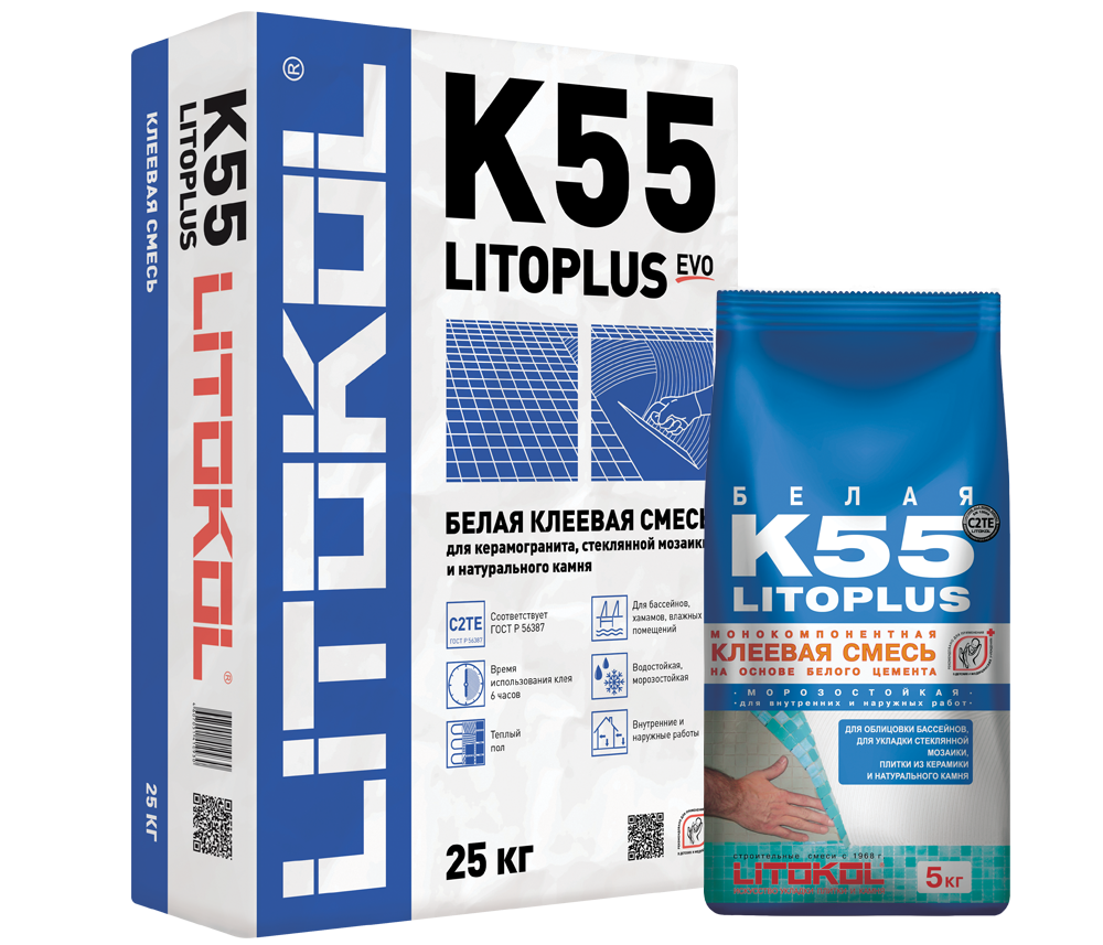 LITOLIGHT K16 серый мешок 15 кг