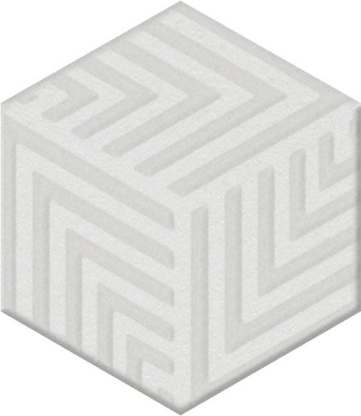 OS/A241/63000 Декор Агуста белый 5,2х6 6x5,2x6,9