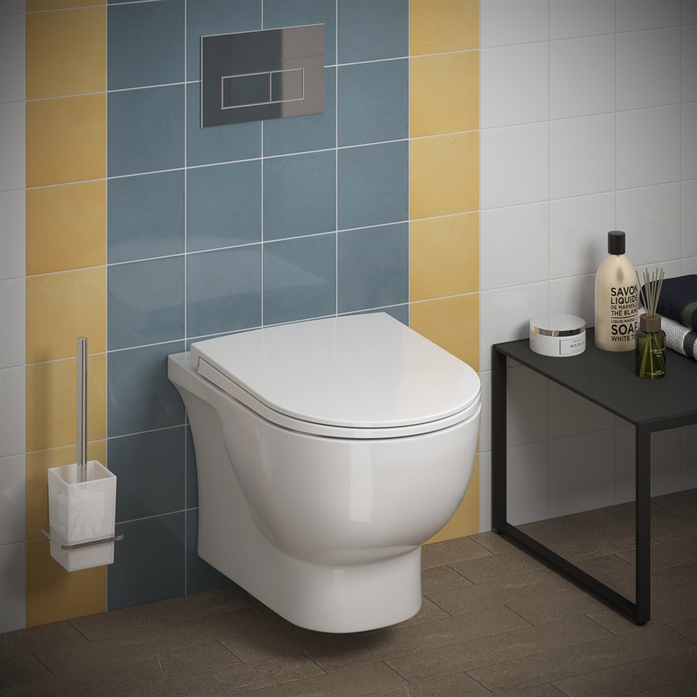 BG.Pro.seat.01/WHT Сиденье Buongiorno Pro/Бонджорно Про для унитаза, белое глянцевое