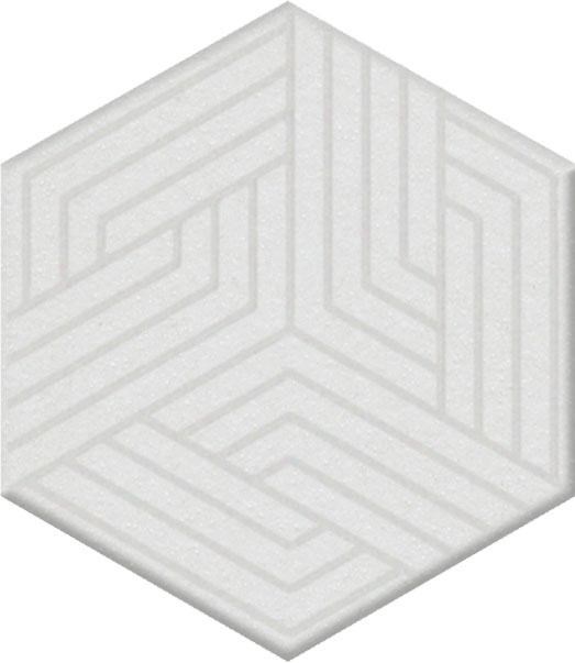 OS/A241/63000 Декор Агуста белый 5,2х6 6x5,2x6,9