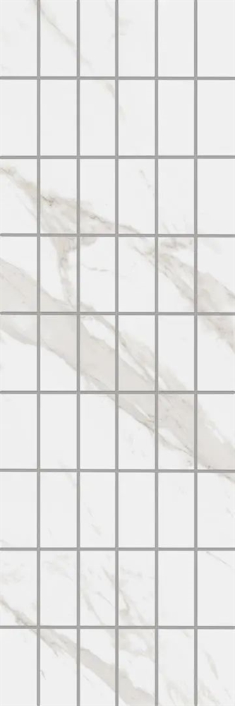 KMD2PTG007BR Декор чипсет Алентежу белый матовый обрезной 30x89,5x0,9