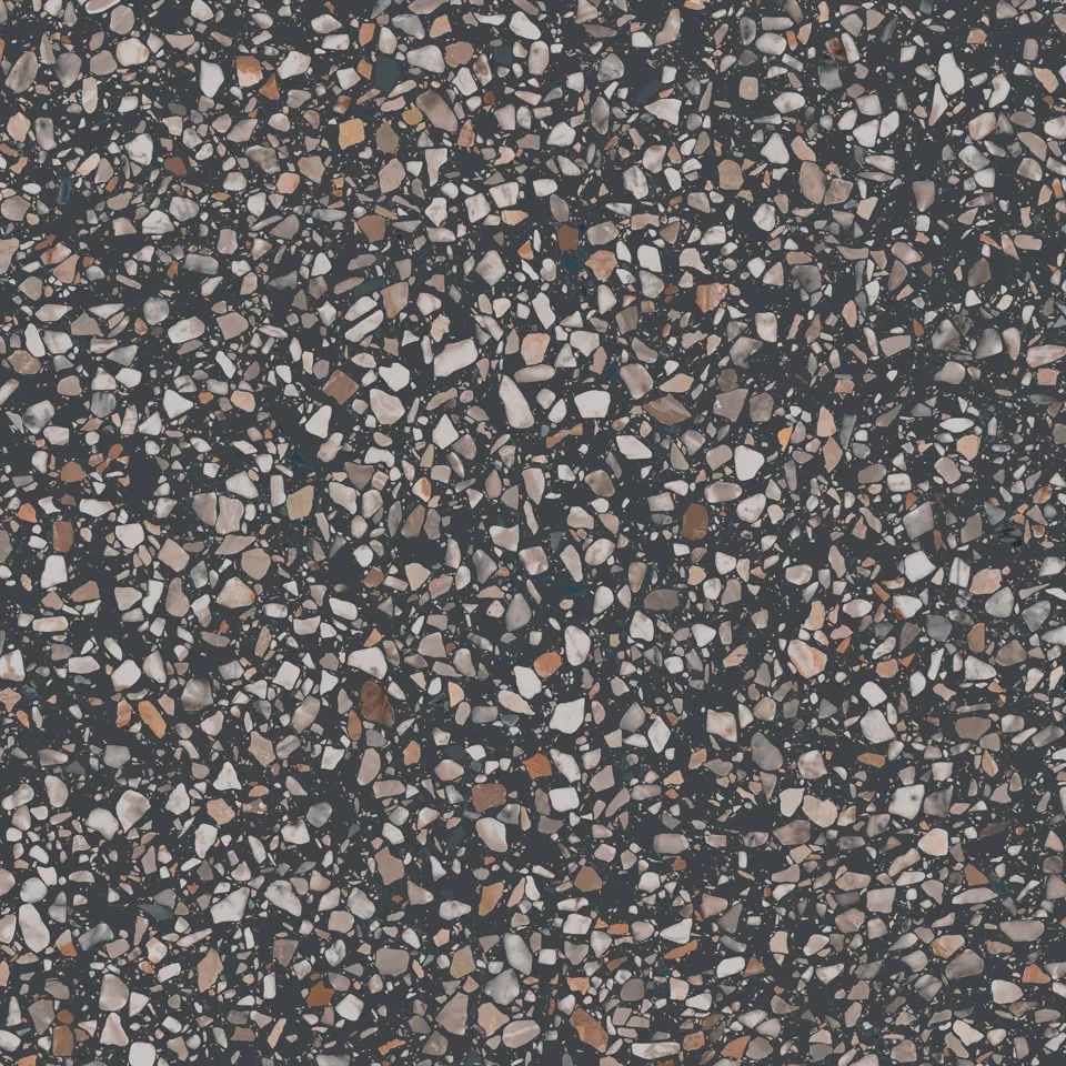 KM6060G0021R Бричиола чёрный матовый обрезной 60x60x0,9