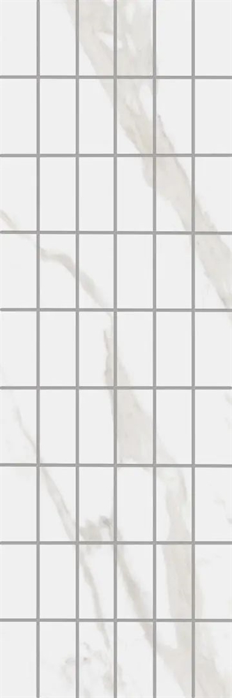 KMD2PTG007BR Декор чипсет Алентежу белый матовый обрезной 30x89,5x0,9