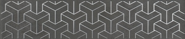 AD/D569/6400 Бордюр Ломбардиа антрацит 25x5,4x8