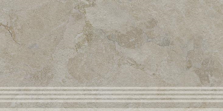 KM6060G1261R8GRF Ступень фронтальная Сплит бежевый матовый обрезной 30x60x0,8