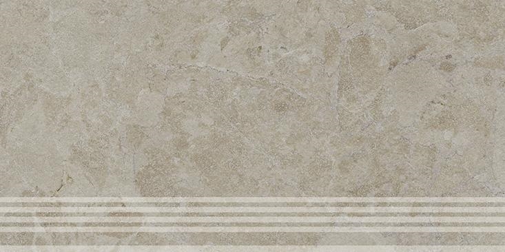 KM6060G1261R8GRF Ступень фронтальная Сплит бежевый матовый обрезной 30x60x0,8