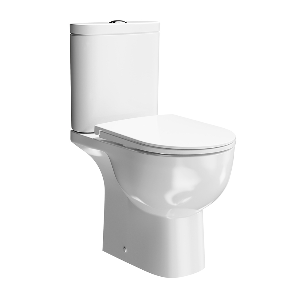BG.Pro.seat.01/WHT Сиденье Buongiorno Pro/Бонджорно Про для унитаза, белое глянцевое