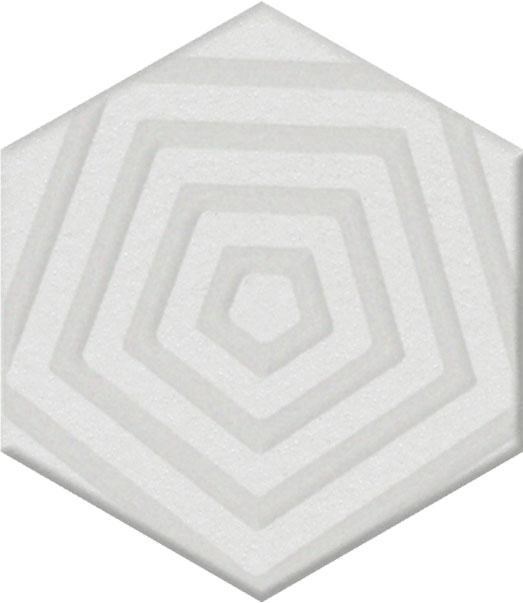 OS/A241/63000 Декор Агуста белый 5,2х6 6x5,2x6,9
