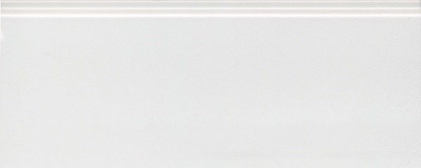 FMF022R Плинтус Флориан белый матовый обрезной 30x12x1,3