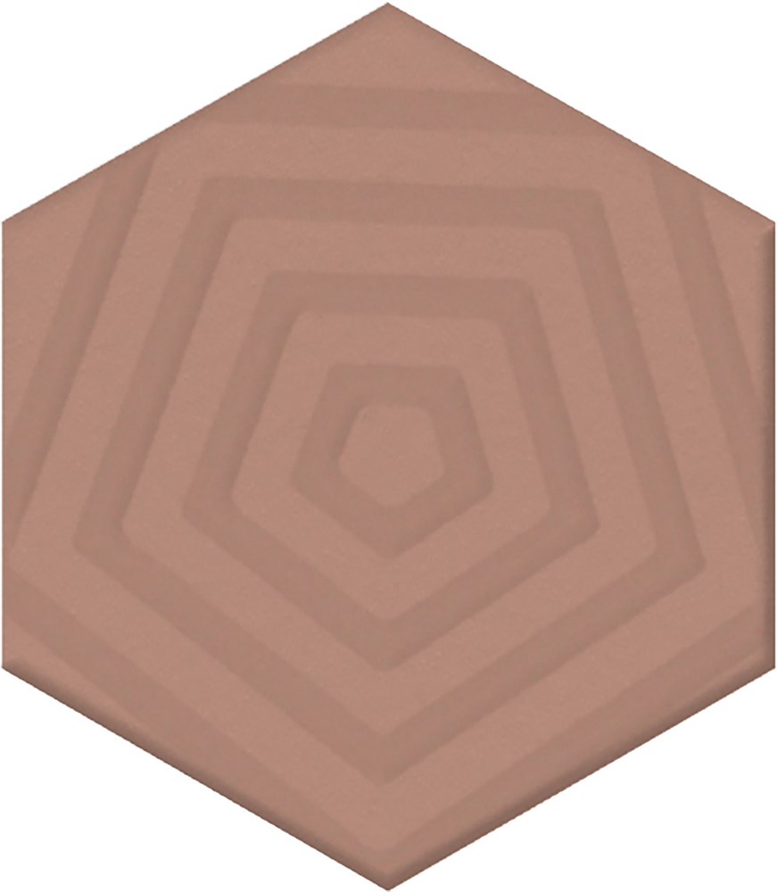 OS/D241/63010 Декор Агуста розовый матовый 6x5,2x0,69