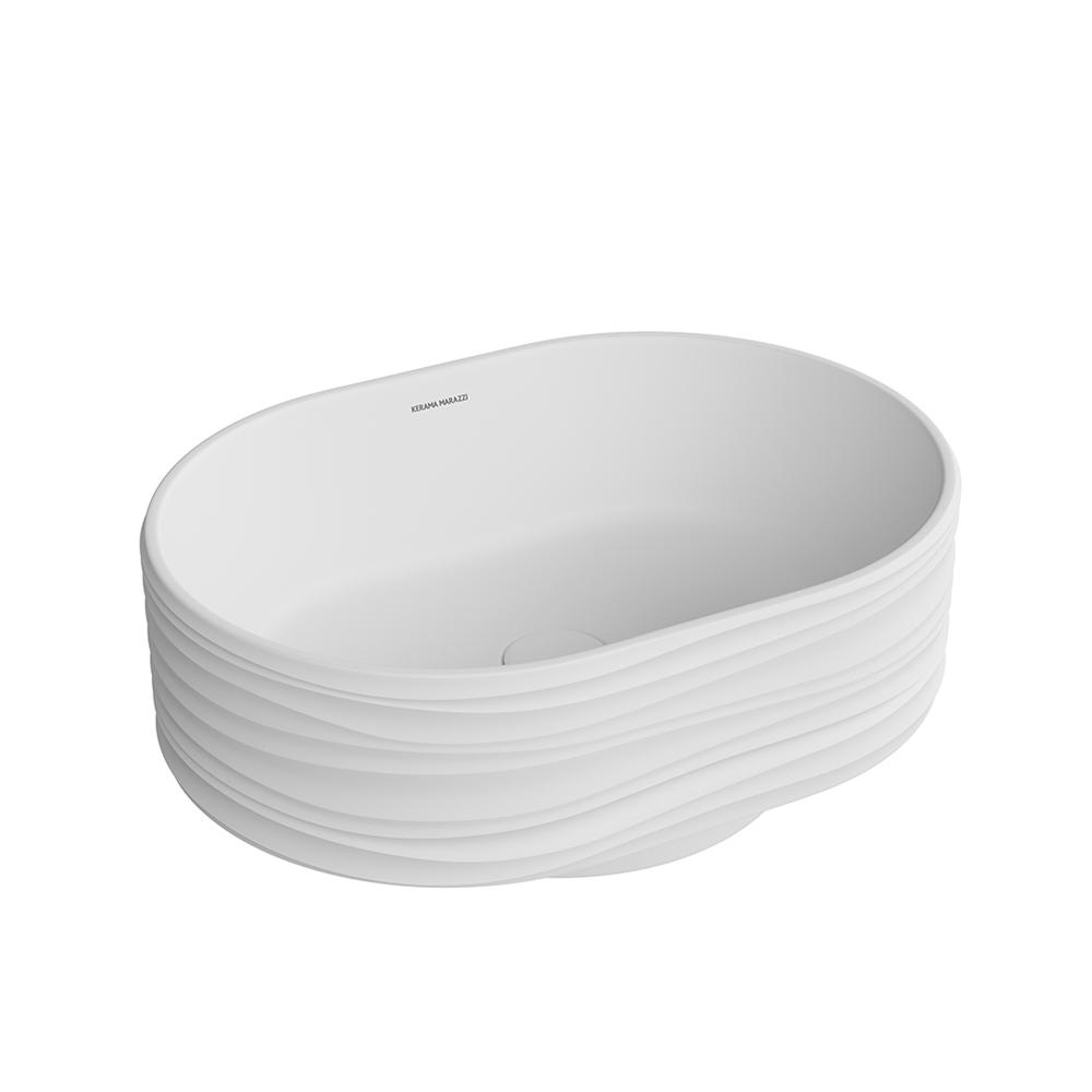 SA.wb.50/WHT.M Раковина ARTBASIN Sabbia/АртБейзин Саббья накладная 50, белая матовая