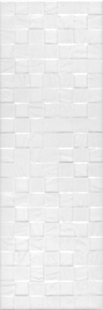 60167 Бьянка белый матовый мозаика 20x60x0,9