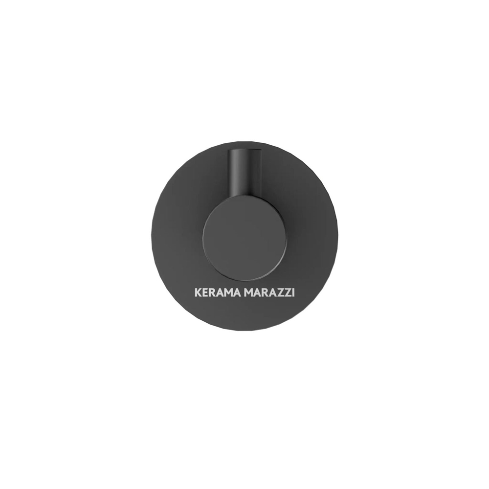 IS.01.KM.BLK.M Крючок Isola/Изола настенный, черный матовый